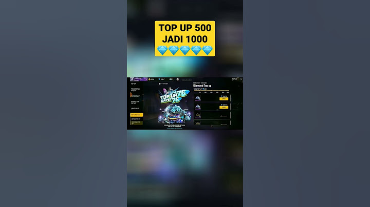 TOP UP 500 💎 , DAPAT BONUS JADI 1000  #freefire #topup #diamond #game #gamer