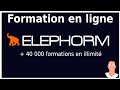 Formation en ligne  elephorm