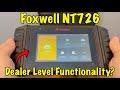 Foxwell NT726 is a Dealer Level Scanner/Diagnostic Tools for BMW and More!