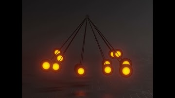 Procedural Pendulum Waves with Geometry Nodes | Blender