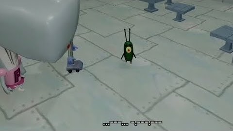 Plankton can only speak Morse code. Ai sponge rehydrated clip.