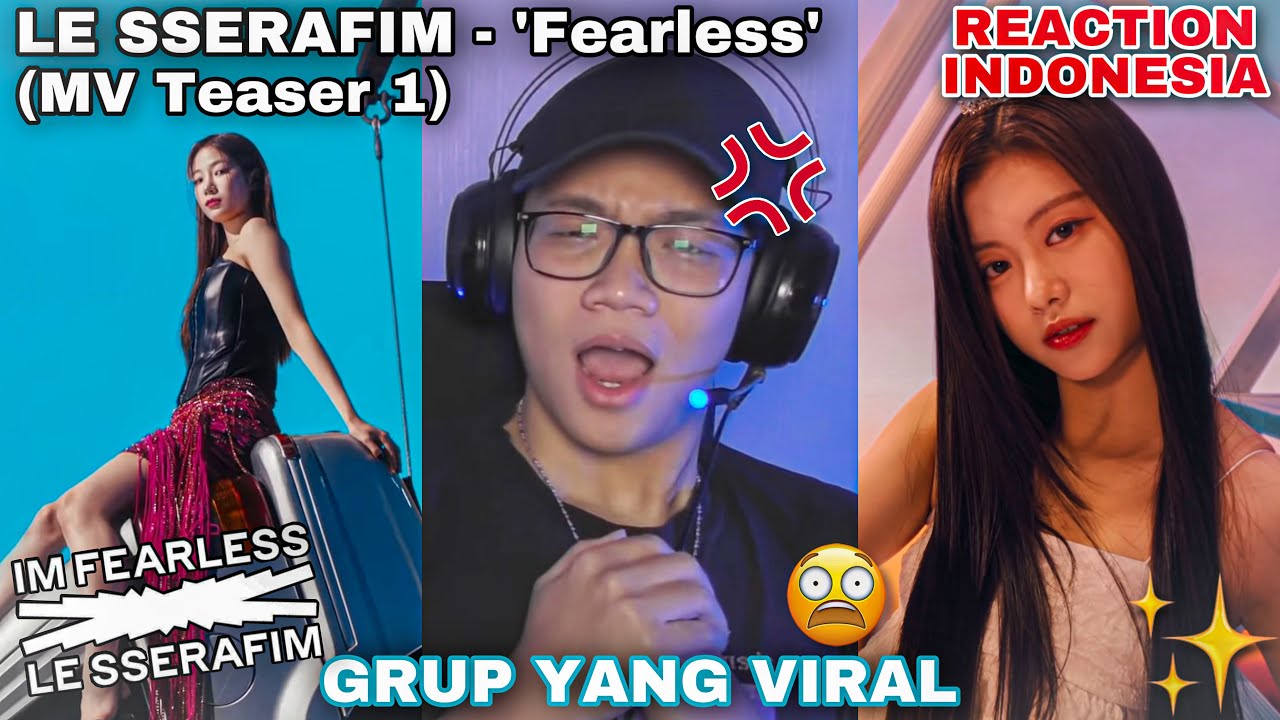 Ready go to ... https://www.youtube.com/watch?v=iomxiTsCNnsu0026list=PLXUru6-aOF_Bytt2SFzZgVsNuOYk4YBIGCONTACT [ GUE BEREKSPEKTASI TINGGIð¤©|| LE SSERAFIM FEARLESS M/V TEASER 1 || REACTION (Indonesia)]