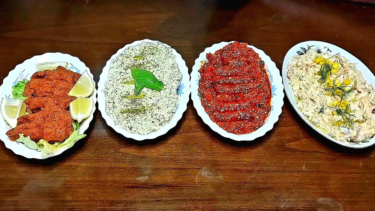 Эти рецепты закусок очень практичны! Критская паста - Сырые фрикадельки - Острая паста - Морковные