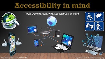 01 - Web Development with Accessibility In Mind {Intro}-{English}