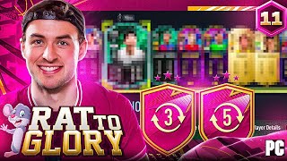 SUMMER SWAPS PACK RISKS!! 🐀🪤 PC RAT TO GLORY S4 #11! FIFA 22 Ultimate Team