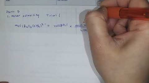 Exp 10 Thermodynamics of borax