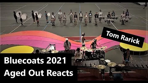 Bluecoats 2021 Percussion Section || Aged Out Reac...