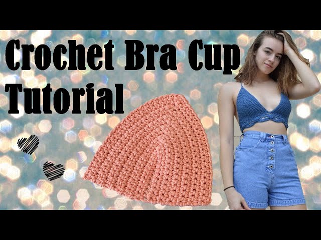 Crochet bra cup tutorial. Beginner friendly!!, Gallery posted by Crochet  Hermit