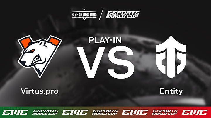 Virtus.pro vs. Entity - Dota2 Riyadh Masters x EWC - Day 1 - Play-In