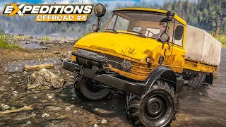 Expeditions #4: Unterwegs im Unimog  mehr Glück als Verstand | OFFROAD Simulation A MudRunner Game