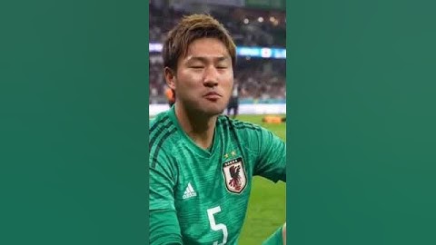 kiper timnas jepang ngopi santai di gawang #worldcup