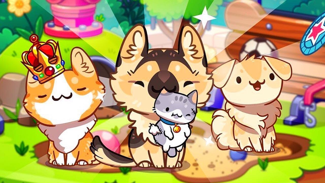The Exclusive Dog Park Set Cat Game Collector 2019 Youtube Kitty Games Dog Games Cat Collector