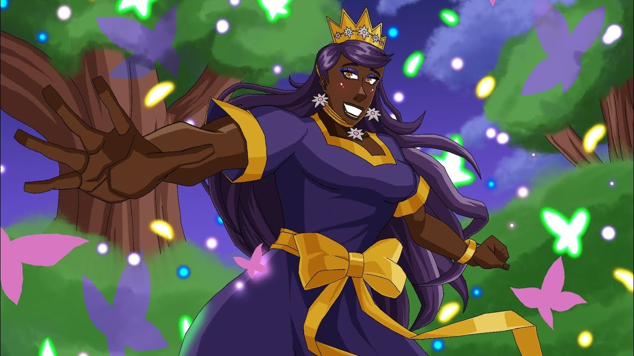 (Reupload)Princess Amara: Super Mario | Original Character | SpeedPaint(Procreate)Redesign