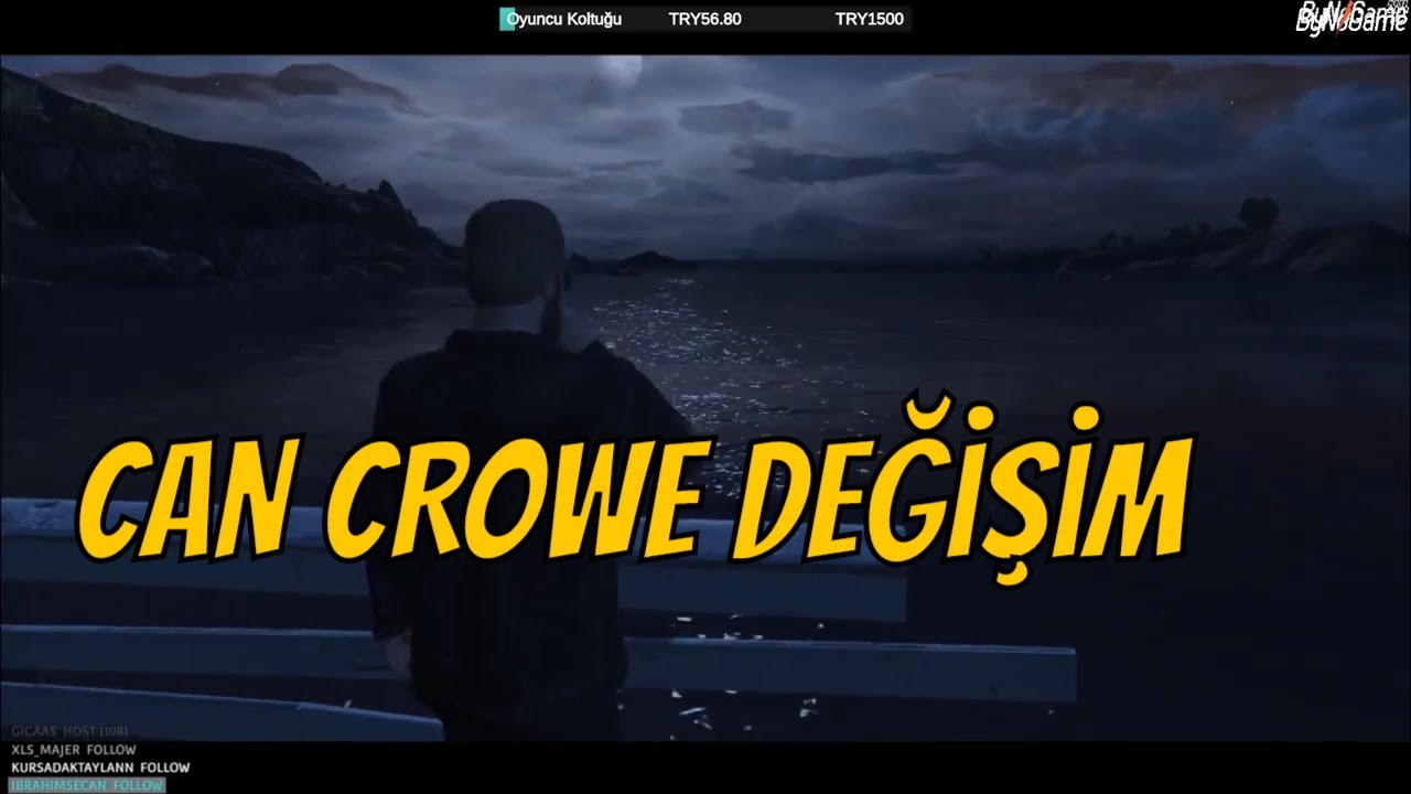 ODISNOS - CAN CROWE KARAKTERI DEĞİŞİM İZLİYOR! | EightBornV RP