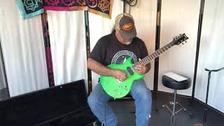Craigslist Ibanez find. Custom Mountain Dew green! What do you think?