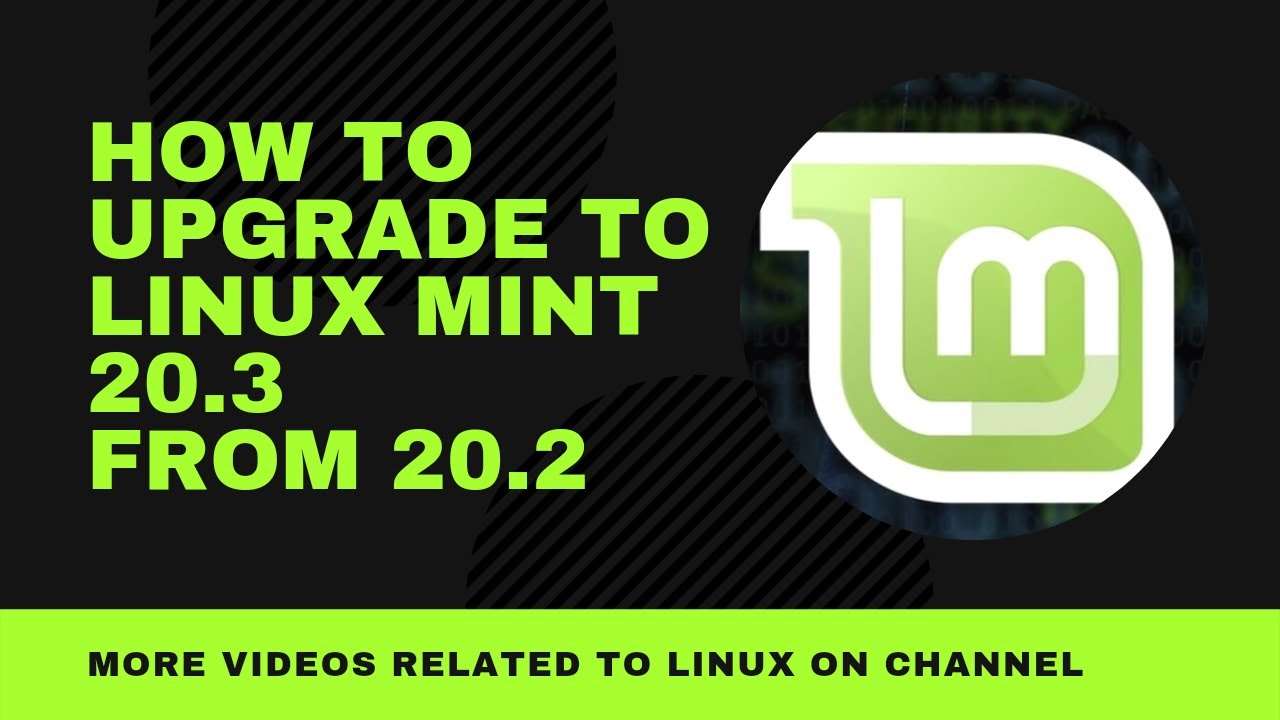 HOW TO UPGRADE LINUX MINT 20.3 FROM 20.2 | TELUGU | RKCHAITZ - YouTube