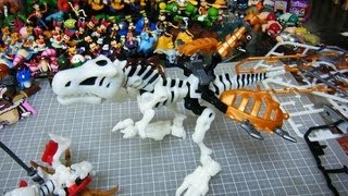【恐竜】ギガほねほねザウルス Part1「ギガアクロカントサウルス」開封組み立てレビュー【食玩】おもちゃ プラモデル