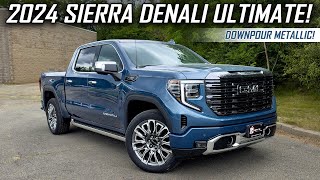 2024 GMC Sierra 1500 Denali Ultimate | Downpour Metallic Paint! Another New 2024 Downpour Metallic Gmc Denali Sierra Truck