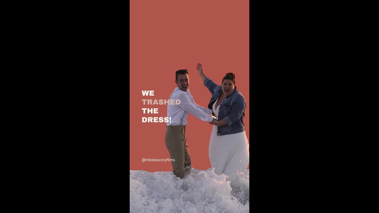 Destination Wedding Videographer - Crete Trash The Dress Shoot