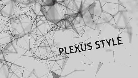 Plexus Titles After Effects Templates