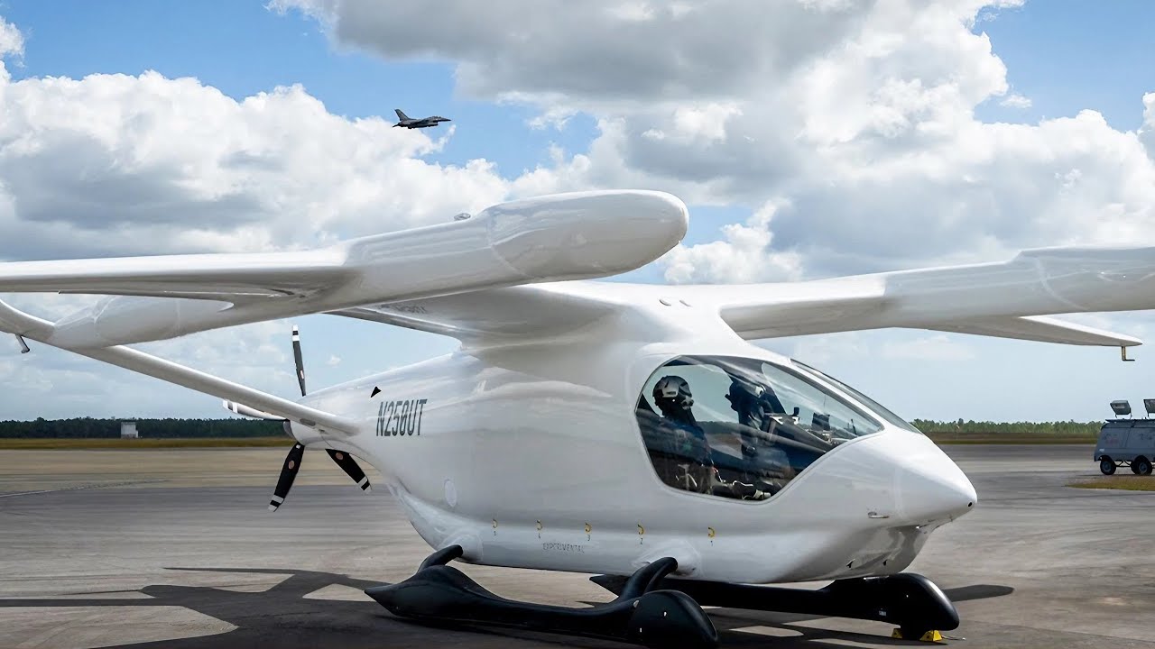 See the CX300 Electric Aircraft, Which Can Carry 5 People and 1 Pilot