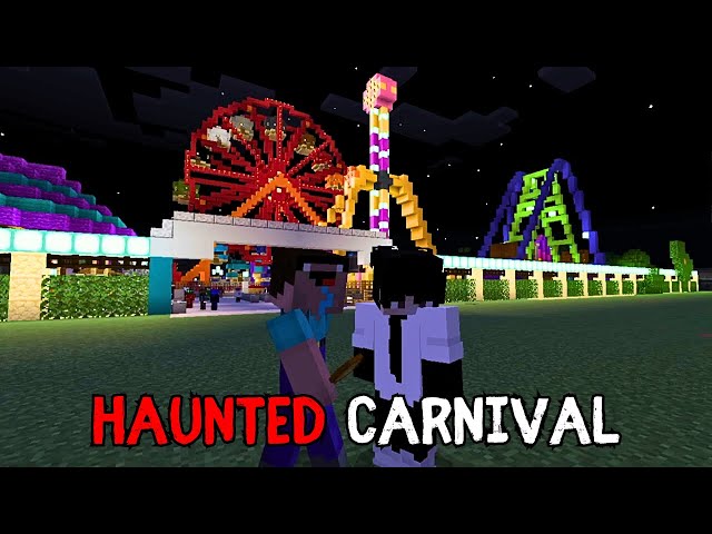 HAUNTED CARNIVAL Minecraft Horror Story in Hindi class=