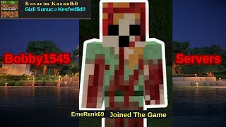 bobby1545'in GIZEMLI Sunucusu!? - Minecraft