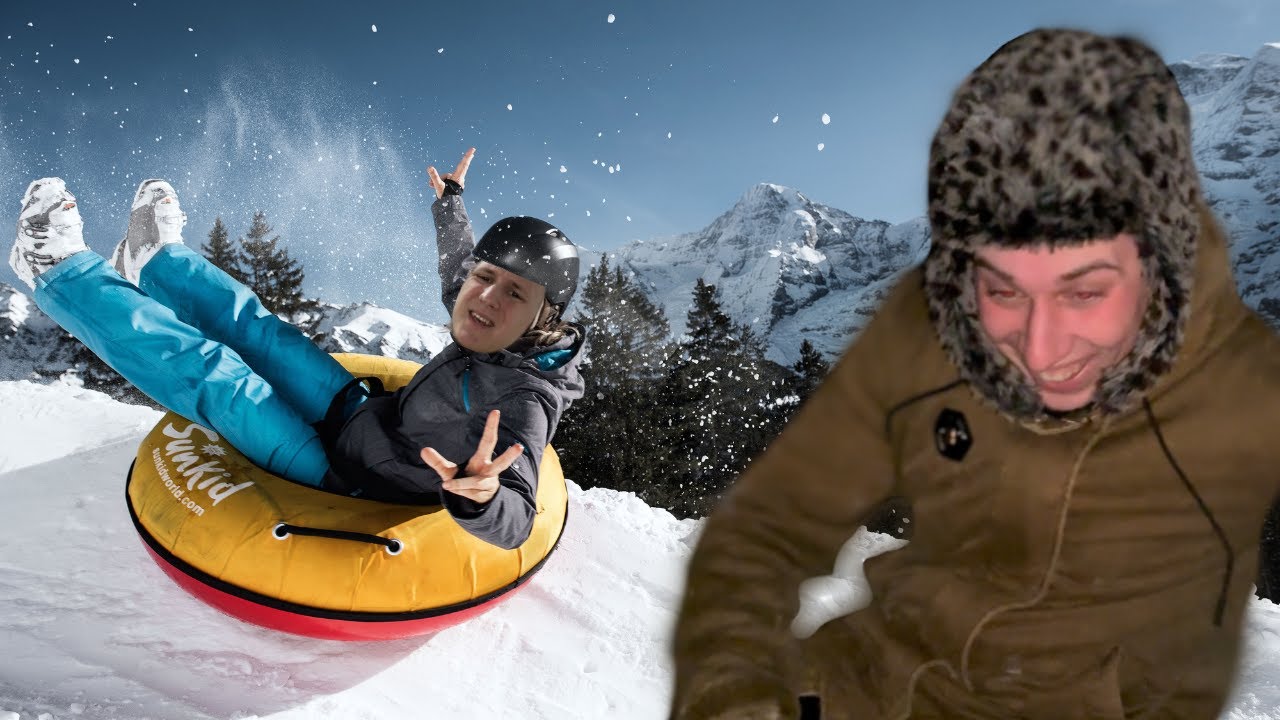 ПОКАТУШКИ НА ТЮБИНГЕ | кирилл ПОРВАЛ мне ватрушку | ТРОС ПОРВАЛСЯ в ...