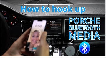 Ultimate Guide How to hook up bluetooth in Porsche PCM 3.1