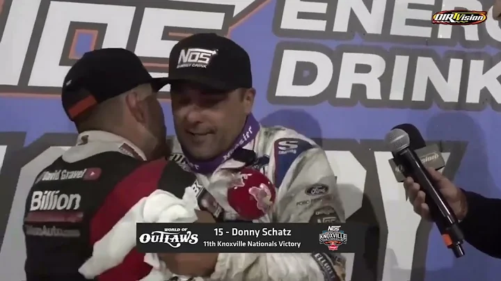 DONNY SCHATZ WINS THE 61ST KNOXVILLE NATIONALS!!!!