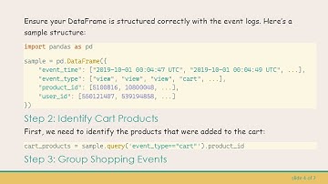 How to Efficiently Count View Occurrences Before Cart Events in a DataFrame