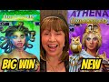 BIG WIN! NEW GAMES-MEDUSA & ATHENA UNLEASHED