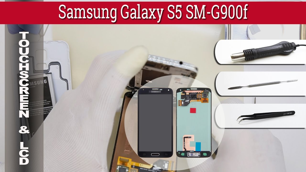 Samsung Galaxy S5 Touch Key Funktioniert Nicht How to replace (separate) 🔧 lcd & touch screen 📱 Samsung Galaxy S5 SM