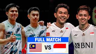 GOH Sze Fei / Nur IZZUDDIN (MAS) vs ALFIAN / ARDIANTO (INA) | Badminton