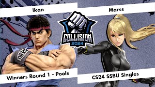 Collision 2024 - Ikan (Ryu) VS Marss (Zero Suit Samus) - Ultimate Singles Pools - Winners Round 1