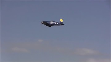 TopFlite Giant Scale F4U Corsair ARF maiden　Saito FG-60R3