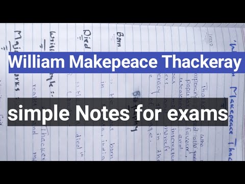 Βίντεο: Thackeray William Makepeace: βιογραφία, καριέρα, προσωπική ζωή
