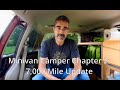 Minivan Camper Build Chapter 2: 7,000 mile review