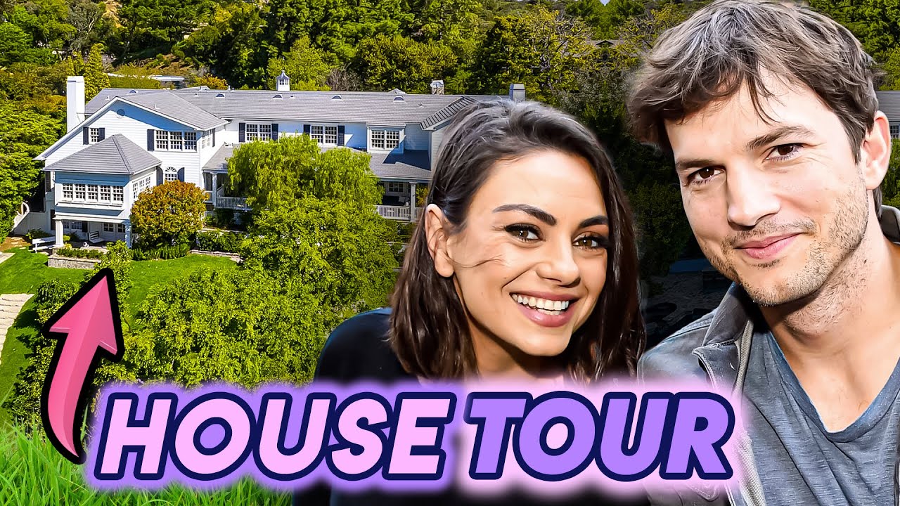 Ashton Kutcher and Mila Kunis open up their home for Architectural ...