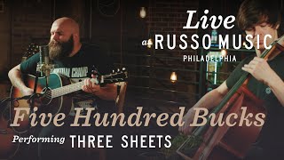 Five Hundred Bucks - Three Sheets | Gibson Custom 50s J-45 Sinker Mahogany Russo Music Limited