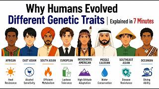 Why Humans Evolved Different Genetic Traits  Explained in 7 Minutes