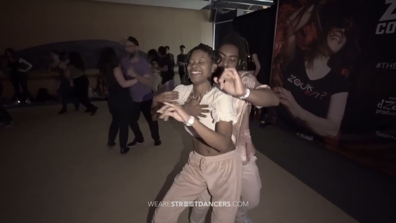 Pedro and Ana Social Dancing at Canada Zouk Congress 2023