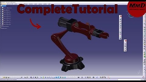 Catia V5 - Robotic Arm 😍