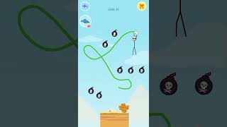 Draw Fly Level 87 😵 One Tiny Mistake = Fail! #shorts #drawfly #drawflygame