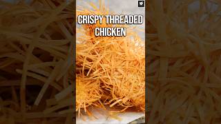 Crispy Threaded Chicken | Restaurant Style Fried Chicken | Chicken Appetizer | Get Curried
