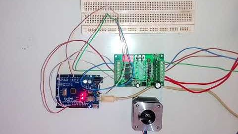 Testing the Stepper Motor NEMA 17 With TB6560 Driver | Clockwise And Anti-Clockwise Rotation