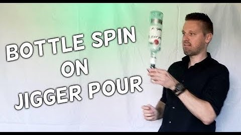 LOOK LIKE A PRO | Bottle Spin on Jigger Pour