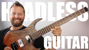 Building a HEADLESS Guitar! - Full Build and Tones!