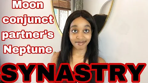 SYNASTRY Moon conjunct partner’s Neptune synastry (Lost in a Fantasy?🌙✨)