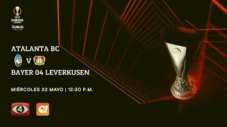 Canal 4 TCS El Salvador | UEFA Europa League 23/24 Atalanta BC vs Bayer Leverkusen (Anuncio)